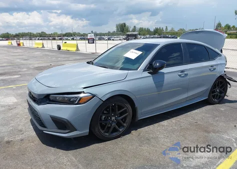 2024 Honda Civic Sport из США, поврежденный, VIN 2HGFE2F55RH556762